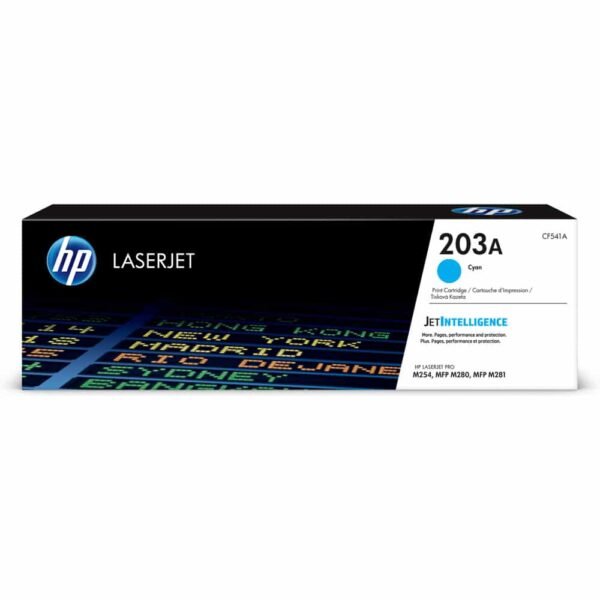 HP 203A Cyan Toner Cartridge