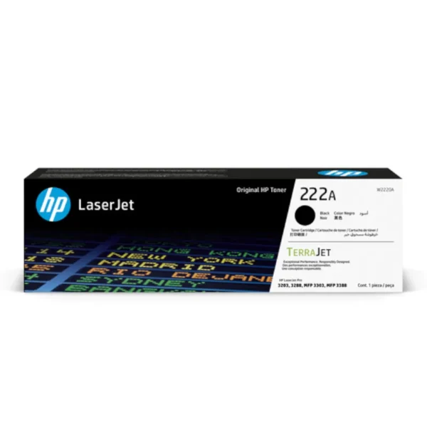 HP 222A Black toner cartridge