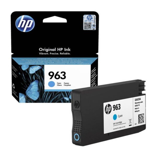 HP 963 Cyan ink cartridge