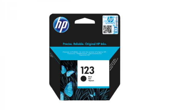 HP 123 Black ink cartridge