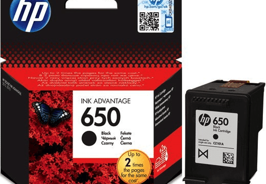 HP 650 Black Ink cartridge