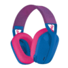 Logitech G435 LIGHTSPEED & Bluetooth Wireless Gaming Headset - Lightweight Over-Ear Design, Blue